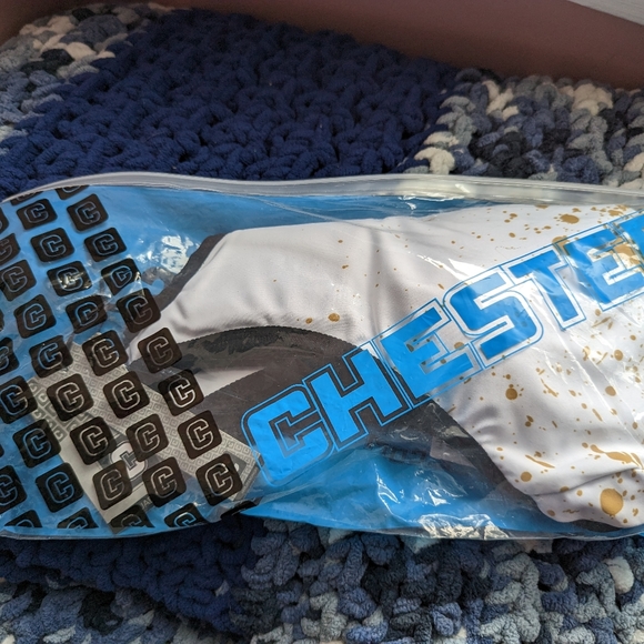 CHESTEE X FITAID Jackie Sports Bra Gold Splatter Size 4 (NWT) - - Picture 2 of 4